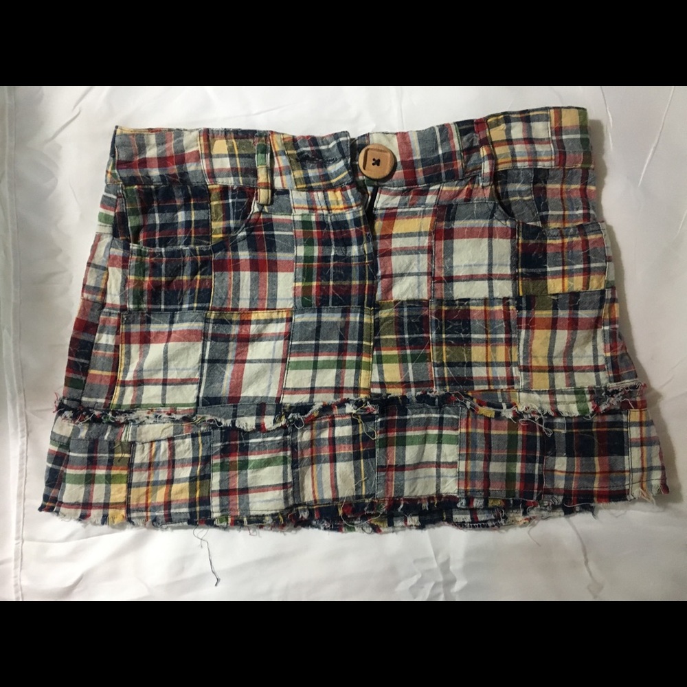 Cute Plaid Mini Skirt